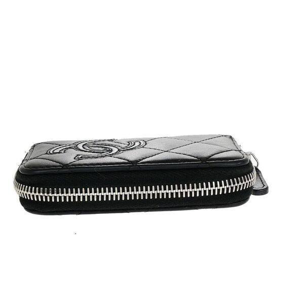 Chanel Black Leather Wallet  (Pre-Owned) - Picture 4 of 12